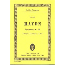 SINFONIE A-DUR NR.21 HOB.I:21 : - Franz Joseph Haydn