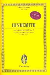 Kammermusik Nr.7 : für Orgel und - Paul Hindemith