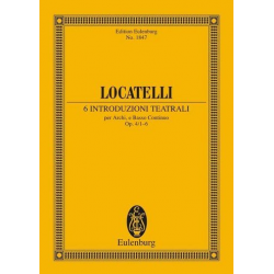 6 introduzioni teatrali op.4,1-6 : - Pietro Locatelli