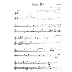 Sinfonia d-Moll BR-WFBC7/Fk65 : - Wilhelm Friedemann Bach