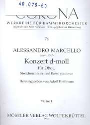 Konzert d-Moll : für Oboe, - Alessandro Marcello / Arr. Adolf Hoffmann