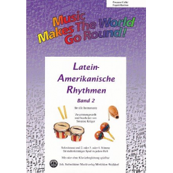 Lateinamerikanische Rhythmen Bd. 2 - Stimme 1+3+4 in C - Posaune / Cello / Fagott /Bariton -Diverse