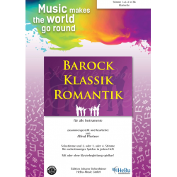 Barock/Klassik - Stimme 1+2+3 in Bb - Klarinette - Diverse / Arr. Alfred Pfortner
