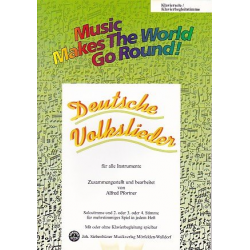 Deutsche Volkslieder - Klaviersolo / Klavierbegleitstimme