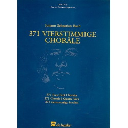 371 Vierstimmige Choräle (09 3. Stimme in C BC) - Johann Sebastian Bach / Arr. Hans Algra