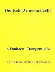 Deutsche Armeemärsche Band 1 und 2 - Fanfarentrompete 4 in Eb - Friedrich Deisenroth