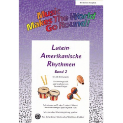 Lateinamerikanische Rhythmen Bd. 2 - Stimme 1+4 in Eb - Baritonsaxophon - Diverse