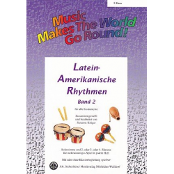 Lateinamerikanische Rhythmen Bd. 2 - Stimme 1+3 in F - Horn - Diverse