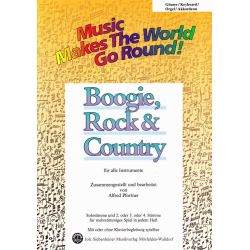Boogie, Rock & Country - Stimme Gitarre / Keyboard / Orgel / Akkordeon