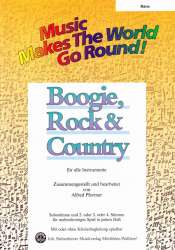 Boogie, Rock & Country - Stimme 4 in C hoch und tief - Bässe / E-Bass / Kontrabass