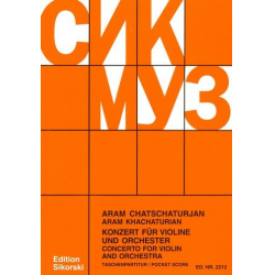 Konzert d-Moll : -Aram Khachaturian