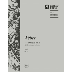 Konzert f-Moll nr.1 Op.73 : - Carl Maria von Weber