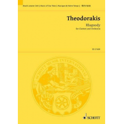 Rhapsody : for orchestra - Mikis Theodorakis
