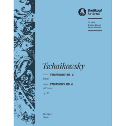Sinfonie Nr.4 op.36 : für Orchester - Piotr Ilich Tchaikowsky (Pyotr Peter Ilyich Iljitsch Tschaikovsky)