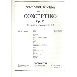 Concertino D-Dur op.15 für Violine - Ferdinand Küchler