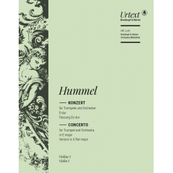 Konzert E-Dur (Fassung in Es-Dur) : - Johann Nepomuk Hummel