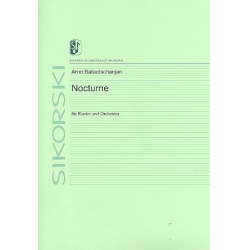 Nocturne : für Klavier und Orchester - Arno Babadschanjan