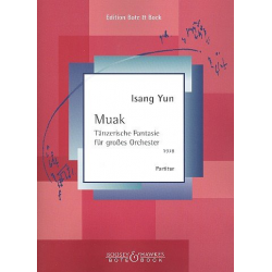 Muak : Tänzerische Fantasie für - Isang Yun