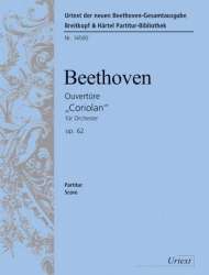 Coriolan-Ouvertüre op.62 (Partitur) - Ludwig van Beethoven / Arr. Hans-Werner Küthen