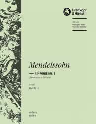 Sinfonie d-Moll Nr.5 op.107 MWVN15 : - Felix Mendelssohn-Bartholdy