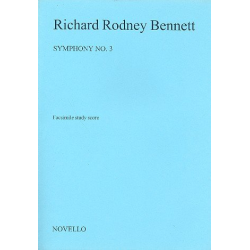 Symphonie no.3 : for orchestra - Richard Rodney Bennett