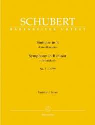 Sinfonie h-Moll Nr.7 D759 (Partitur) - Franz Schubert / Arr. Werner Aderhold