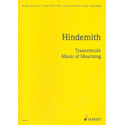 Trauermusik : für Viola (Violine, - Paul Hindemith