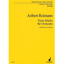 9 Stücke : - Aribert Reimann