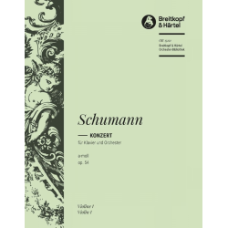 Konzert a-Moll op.54 : für Klavier - Robert Schumann