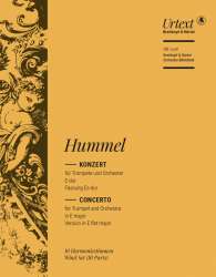Trompetenkonzert in E-dur  Fassung Es-dur - Johann Nepomuk Hummel