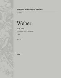 Konzert F-Dur op.75 : - Carl Maria von Weber