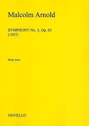Sinfonie Nr.3 op.63 : für Orchester - Malcolm Arnold