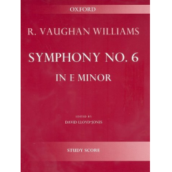 Symphony in e Minor no.6 : for orchestra - Ralph Vaughan Williams