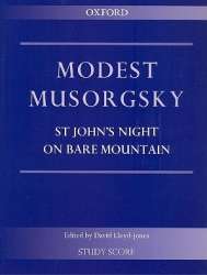 St. John's Night on bare Mountain (original version) : - Modest Petrovich Mussorgsky