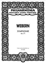 Sinfonie op.21 : für Orchester - Anton von Webern