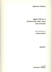 Opus 120 Nr. 1 : - Johannes Brahms