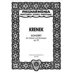 Konzert op.29 : -Ernst Krenek