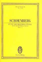 5 Orchesterstücke op.16 in der - Arnold Schönberg