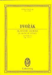 Slawische Tänze op.72,1-4 : für Orchester - Antonin Dvorak