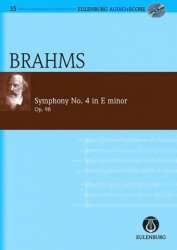 Sinfonie e-Moll Nr.4 op.98 (+CD) : - Johannes Brahms