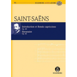 Introduction und Rondo capriccioso op.28  und  Havanaise op.83 (+CD) : -Camille Saint-Saens