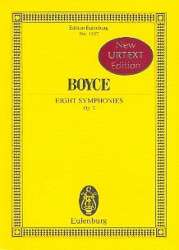 8 Sinfonien op.2 : für Orchester - William Boyce