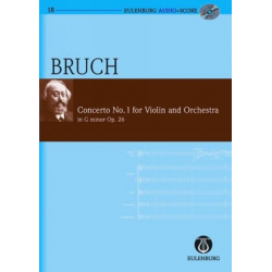 Konzert g-Moll Nr.1 op.26 (+CD) : - Max Bruch