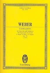 Konzert F-Dur op.75 (Studienpartitur) - Carl Maria von Weber