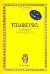 Nocturne op.19 : für Violoncello - Piotr Ilich Tchaikowsky (Pyotr Peter Ilyich Iljitsch Tschaikovsky)