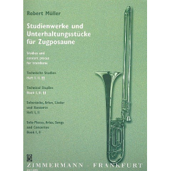 Technische Studien für Posaune Heft 3 -Robert Müller