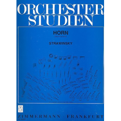 Orchesterstudien Horn: Strawinsky - Igor Strawinsky / Arr. Olaf Klamand