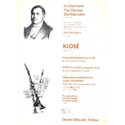 Klose Vol. 5 - 16 études faciles sur le langage musical -Hyacinte Eleonore Klosé