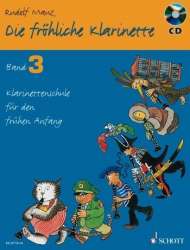 Die fröhliche Klarinette Band 3 mit CD - Rudolf Mauz