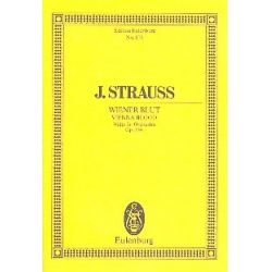 Wiener Blut op.354 : für Orchester - Johann Strauß / Strauss (Sohn)